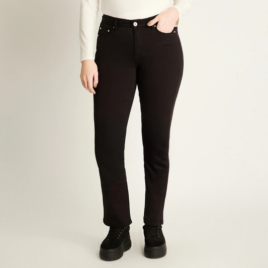 Jeans Curvi Negro Mujer