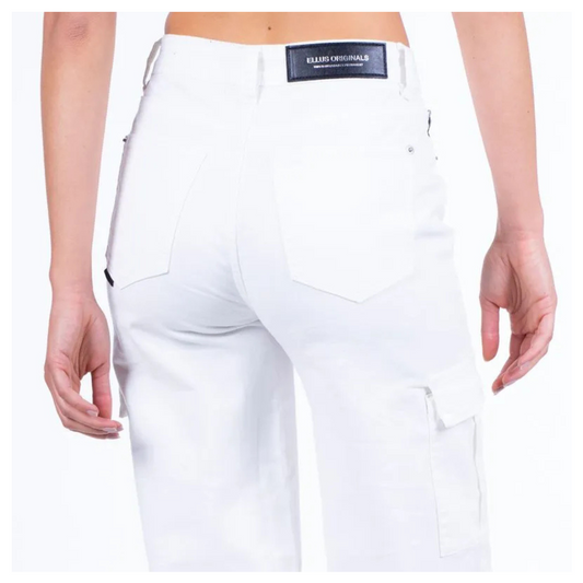 Pantalón Ellus Total White Bella Cargo