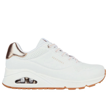 Zapatillas Skechers Uno-Shimmer Away-WHT