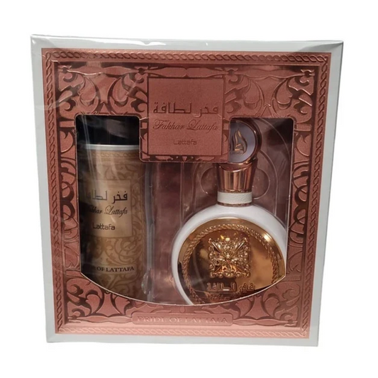Estuche Fakhar Women 100ML+DEO SP 200ML Lataffa