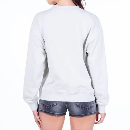 POLERÓN ELLUS SILVER CREW NECK HEAVY TERRY SILICONE WASH