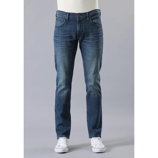 Jeans Wrangler Hombre Luke Slim Tapered Fit Street Washed