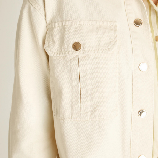 Chaqueta de mezclilla Arena Lorenzo Di Pontti Mujer