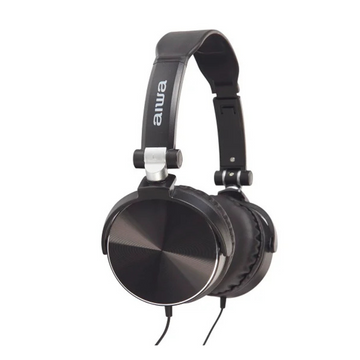 Audifono Aiwa X107 Cable On Ear Negro
