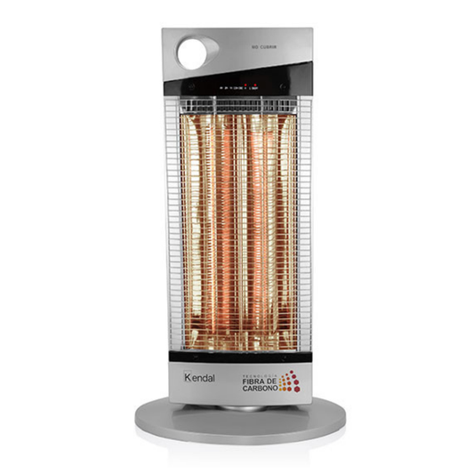 Calefactor Kendal NSB-120K6 Silver Fibra de Carbono