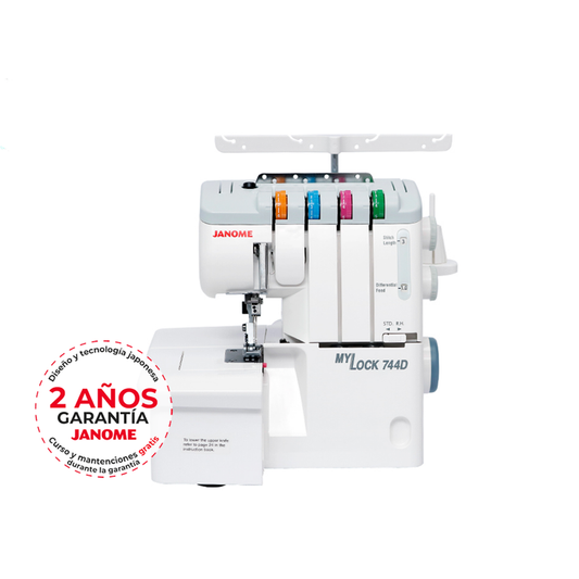 Máquina Overlock 744D