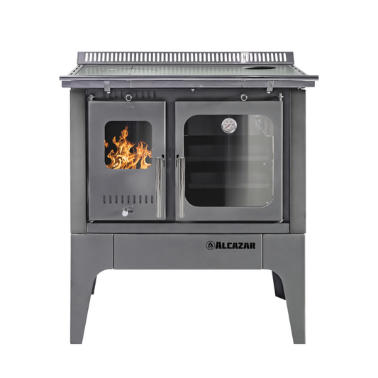 Cocina Combustión Lenta Europea S900 Gris