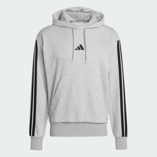 Polerón Adidas Con Capucha Essentials Hombre Gris