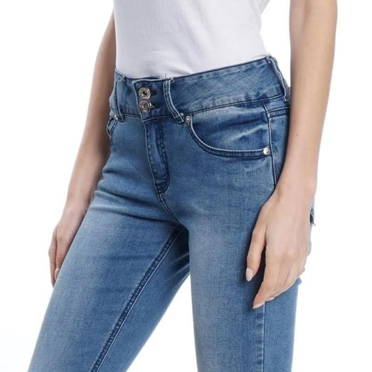 JEANS ELLUS AZUL MEDIO CANDICE