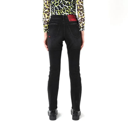 JEANS ELLUS BLACK JESS TIRO ALTO