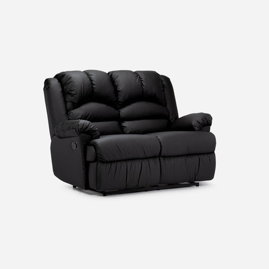 Sofá Reclinable Jarrie Ecocuero Manual 2 Cuerpos