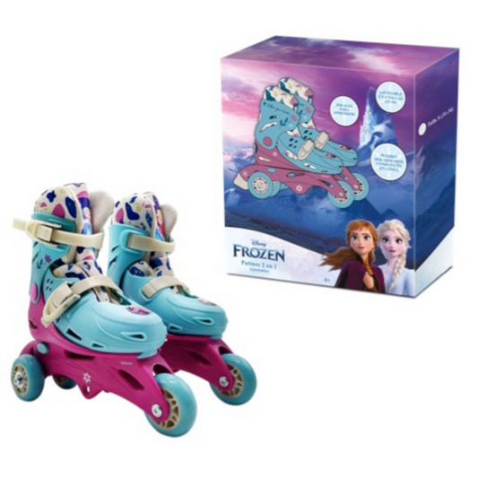 PATIN FROZEN AJUSTABLE 2EN1 DISNEY TALLA S