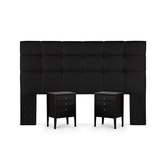 Cama Tempo 2 Plazas + Muebles Issey