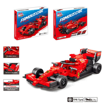 BLOQUES CONSTRUCCION AUTO CARRERA F1 | EVER GROUP