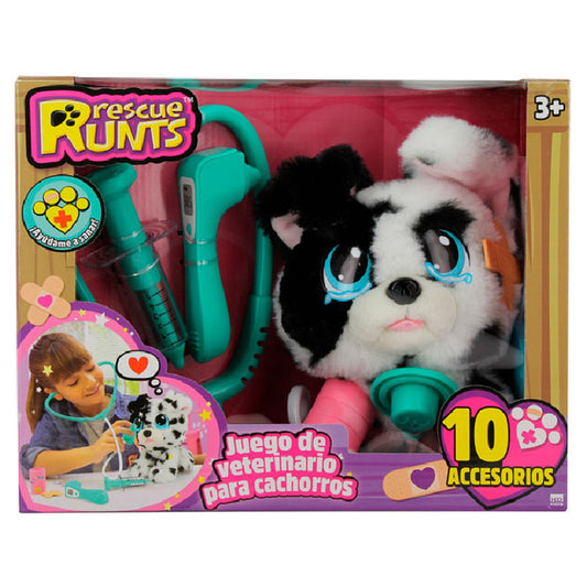 RESCUE RUNTS DALMATIAN MEDICAL SET PLAYFUN S22010