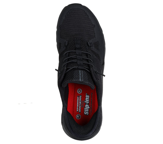 WOMAN´S WORK GLIDE STEP BLK | SKECHERS