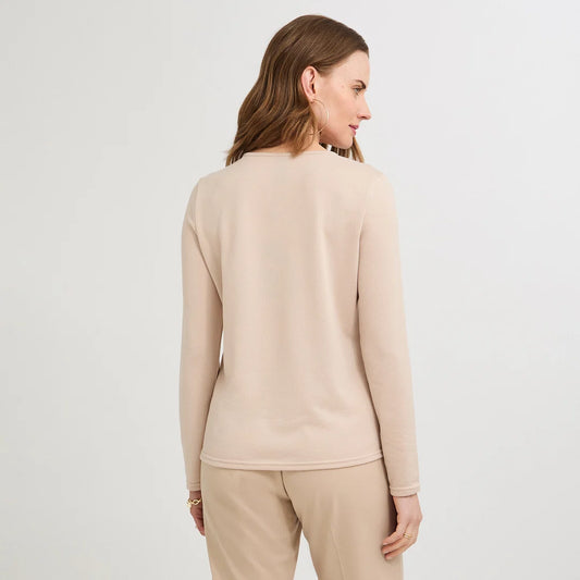 POLERA BEIGE LANILLA | LORENZO DI PONTTI