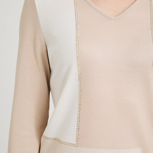 POLERA LANILLA  BEIGE | LORENZO DI PONTTI