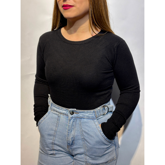 Chaleco Amira Negro Topic Mujer