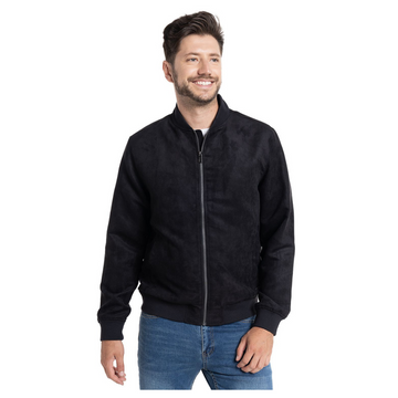 Chaqueta Potros bomber suede cáceres