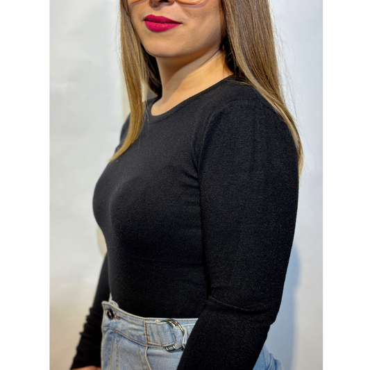 Chaleco Amira Negro Topic Mujer
