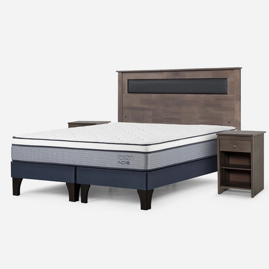 Cama Indie King + Muebles Ferrara