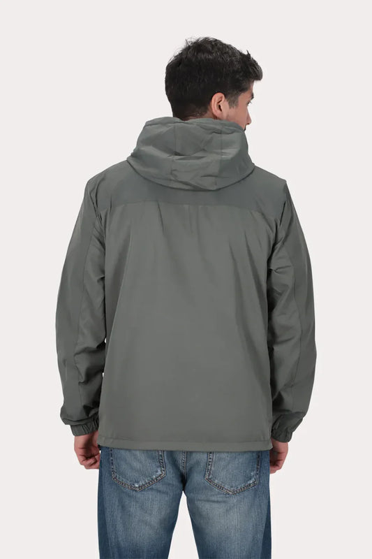 CORTAVIENTOS GALE GRIS | GANGSTER HOMBRE