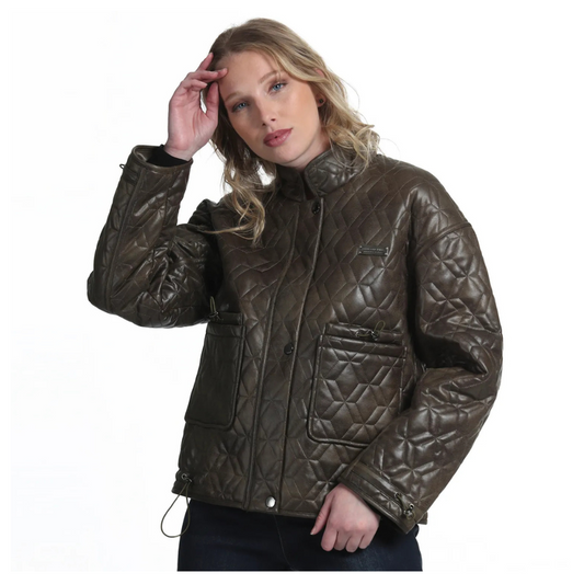 Parka Ellus Verde Quilt