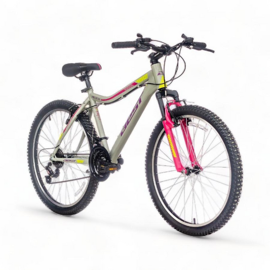 BICICLETA ANDES BEST GRIS A24 MELIA MTB 18V