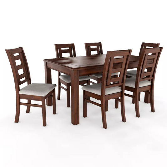 Comedor Insigne 6 sillas sevilla nogal