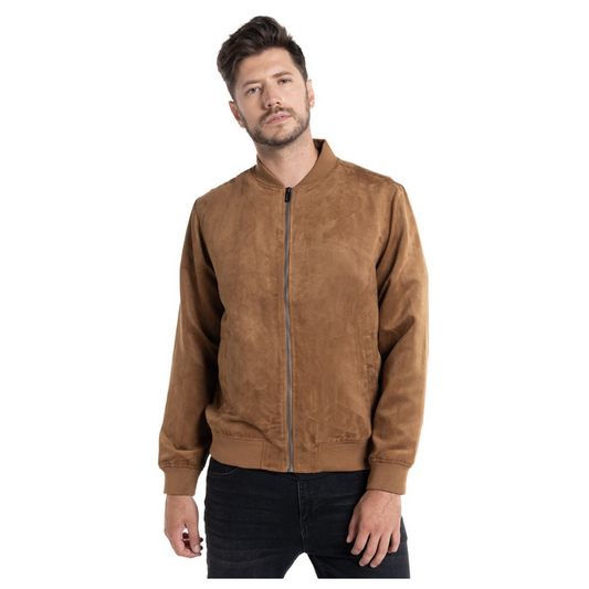Chaqueta Potros Bomber suede hombre