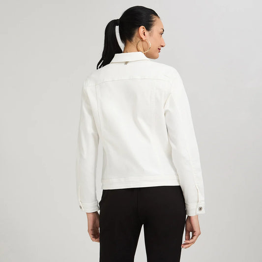 CASACA MEZCLILLA BLANCO | WEEKEND