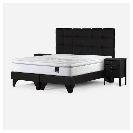 Cama Art 4 Super King + Muebles Issey