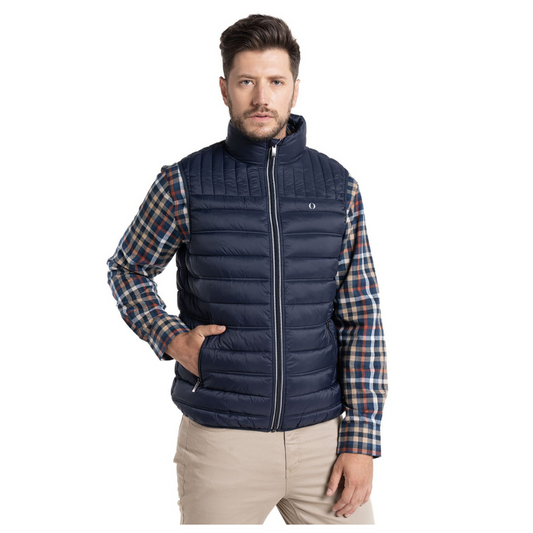 Chaqueta Potros sin mangas Navarra azul marino