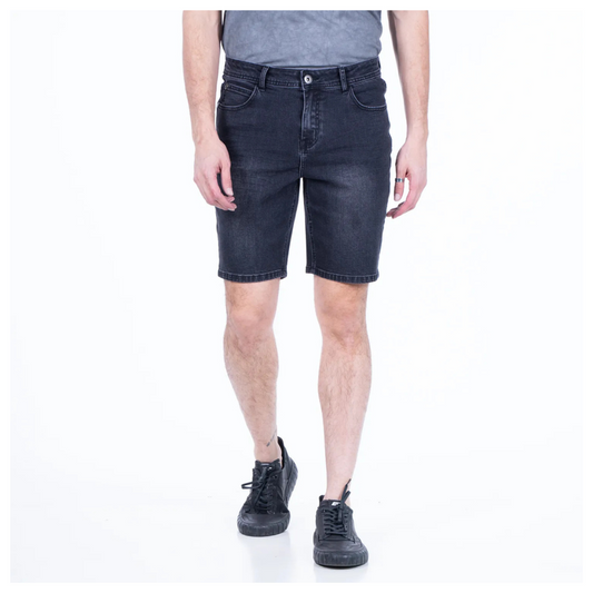 Short Ellus Black Tiro Medio Hombre