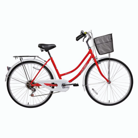 BICICLETA LAHSEN ARO26 PROVENZA ROJA PASEO