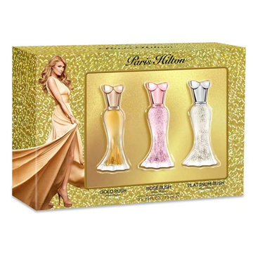 Estuche Paris hilton Rush Collection Mujer – (7.5 ml * 3)