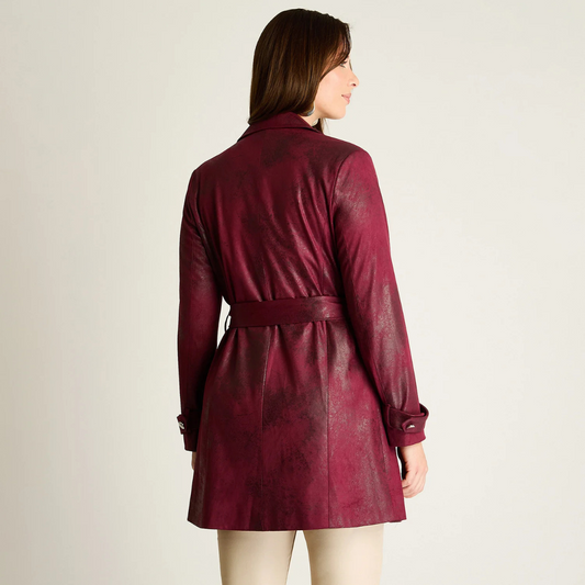 Chaqueta Lorenzo Di Pontti Burdeo Midi Mujer