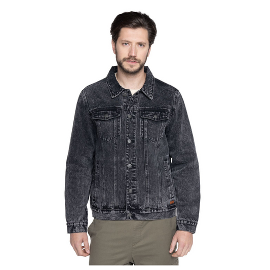 Chaqueta Potros Negro Denim Oporto