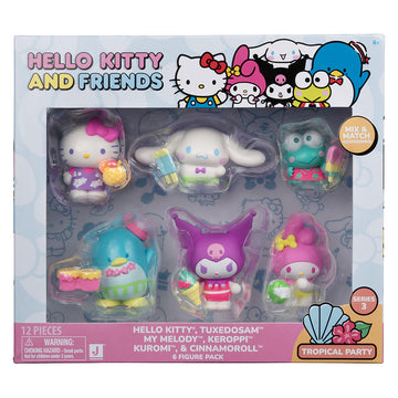 HELLO KITTY PACK DE 6 FIGURAS | IMEXPORTA