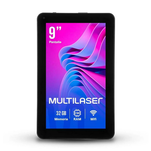 TABLET MULTILASER NB616 M9 2-32 9 PULGADAS NEGRO