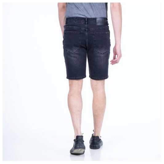 Short Ellus Black Tiro Medio Hombre