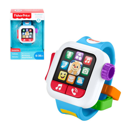 RÍE Y APRENDE MI PRIMER SMART WATCH FISHER PRICE