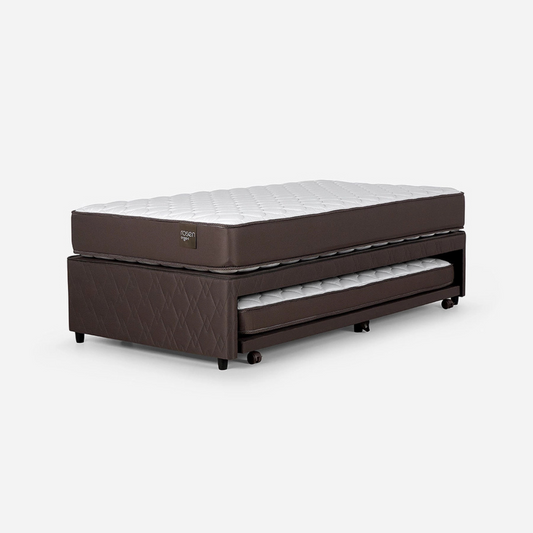 Diván Cama Ergo-T New Base Independiente 1,5 Plazas 105 x 200 cm