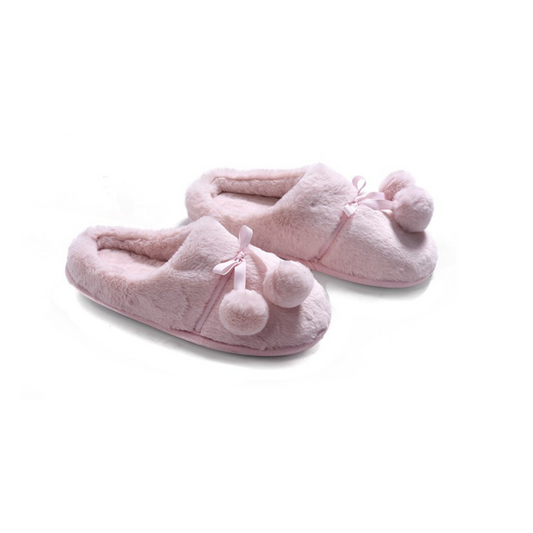 Zapatilla Mon Amour Coral Fleece Rosada