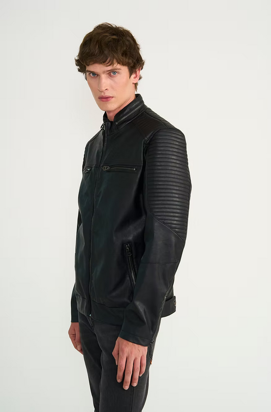 CHAQUETA PU RIDER | ELLUS HOMBRE