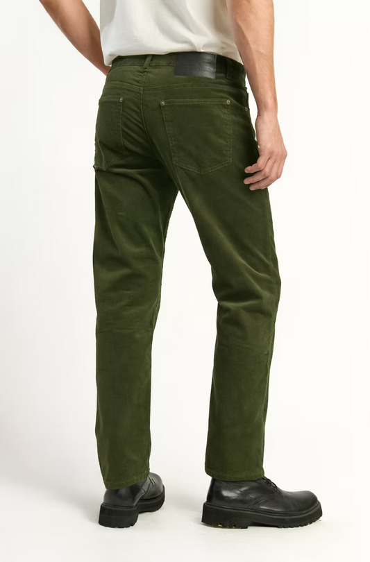 PANTALON COLOR COTELÉ STRAIGHT | ELLUS HOMBRE