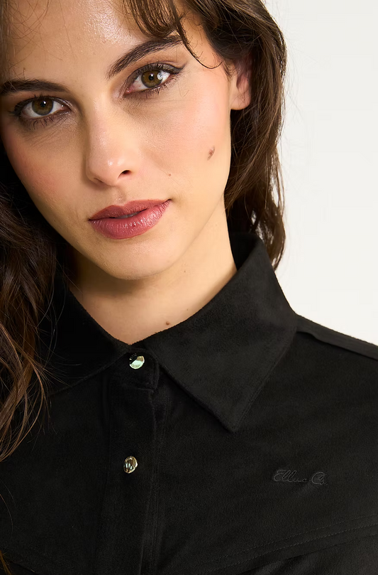 BLUSA M/L SUEDE | ELLUS MUJER