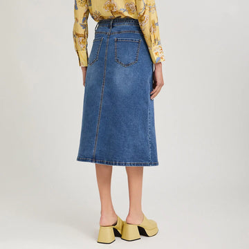 FALDA DENIM BLUE MEDIO | WEEKEND