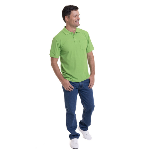 Polera Kotting hombre Pique Lisa 180Gr Mc verde